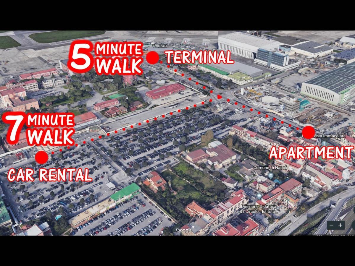 Апартаменти La Casetta Arancione Nell'Aeroporto Di Napoli Екстер'єр фото